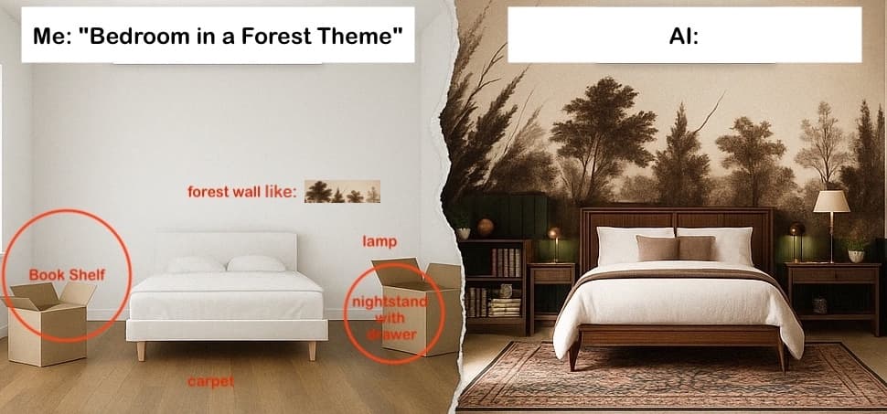 Sample AI-combined image created with Portal by 20Vision