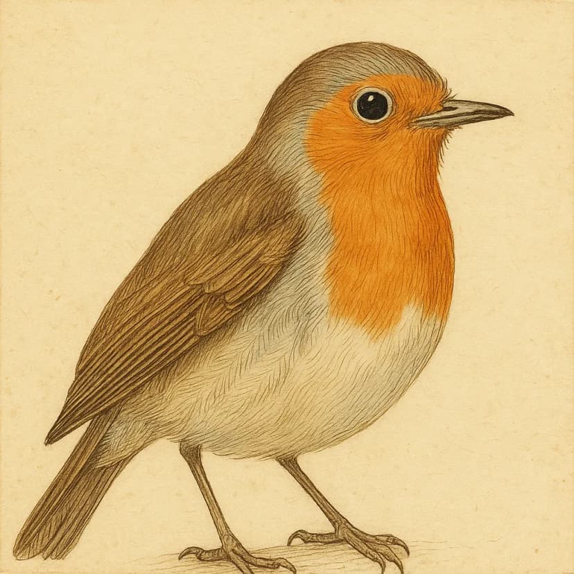 Audubon-style scientific illustration of bird with detailed feathers, vintage encyclopedia plate, naturalist art